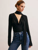 Cora | Elegantes Cowl Neck T-Shirt