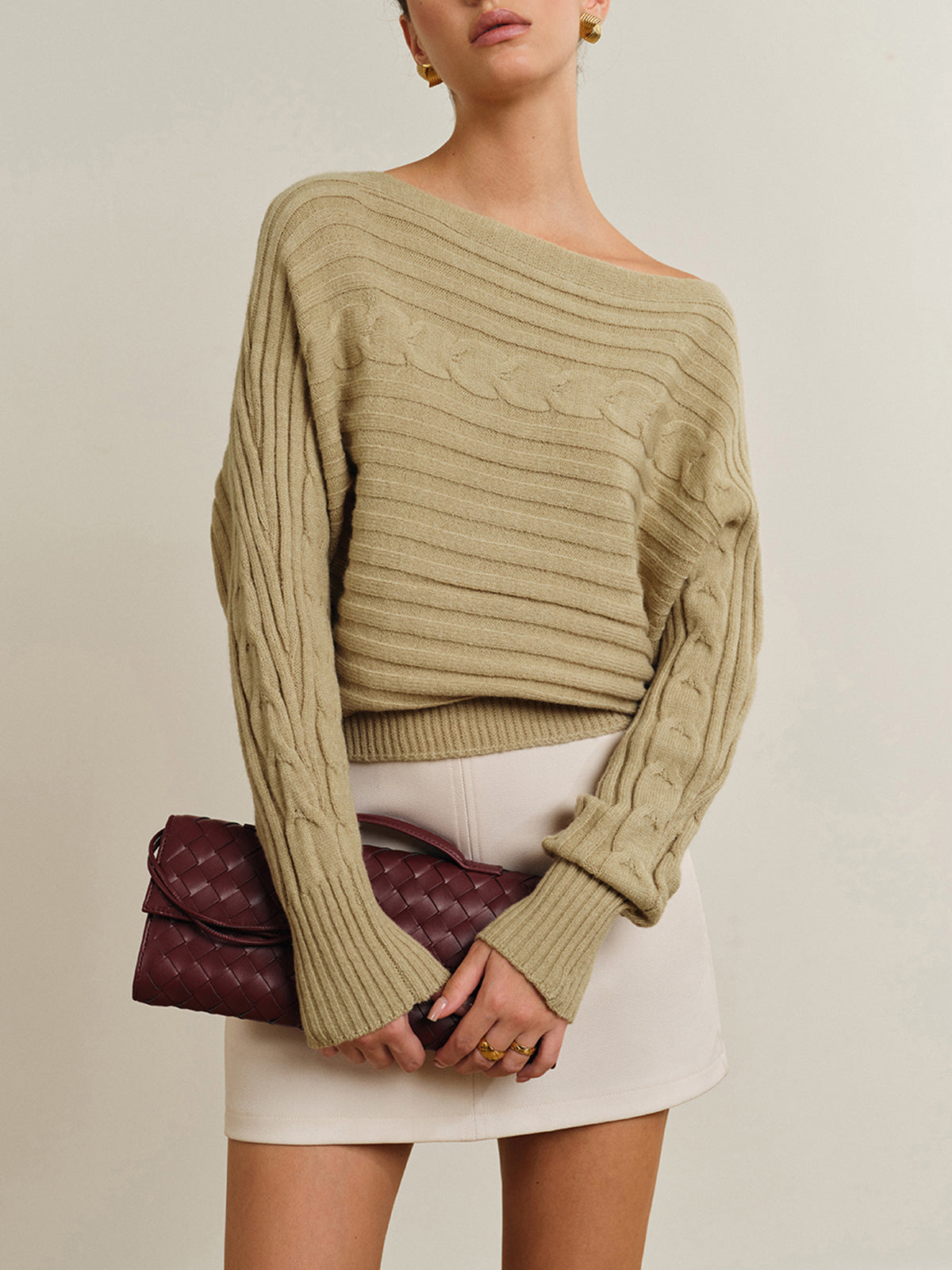 Leonie | Stilvoller Twist-Pullover