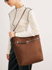 Anja | Vielseitige Wildlederimitat Bucket Bag