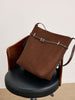 Anja | Vielseitige Wildlederimitat Bucket Bag