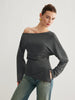 Clara | Asymmetrisches Oberteil mit elegantem Schlitzschnitt
