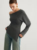Clara | Asymmetrisches Oberteil mit elegantem Schlitzschnitt