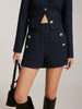 Anna | Elegante Tweed-Shorts mit Knopfdetails