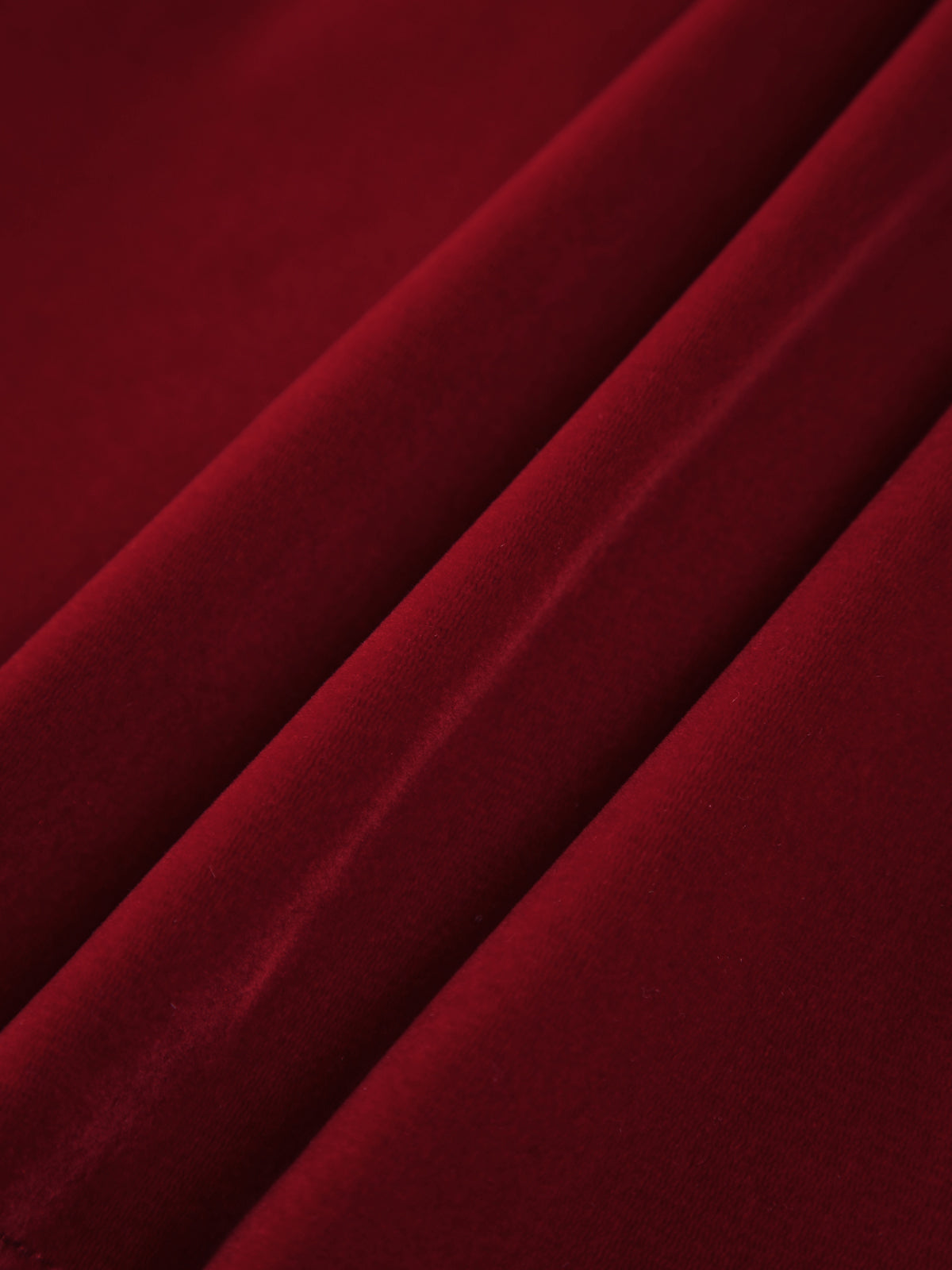 Sofia | Kurzes Satin-Velours-Kleid ohne Träger