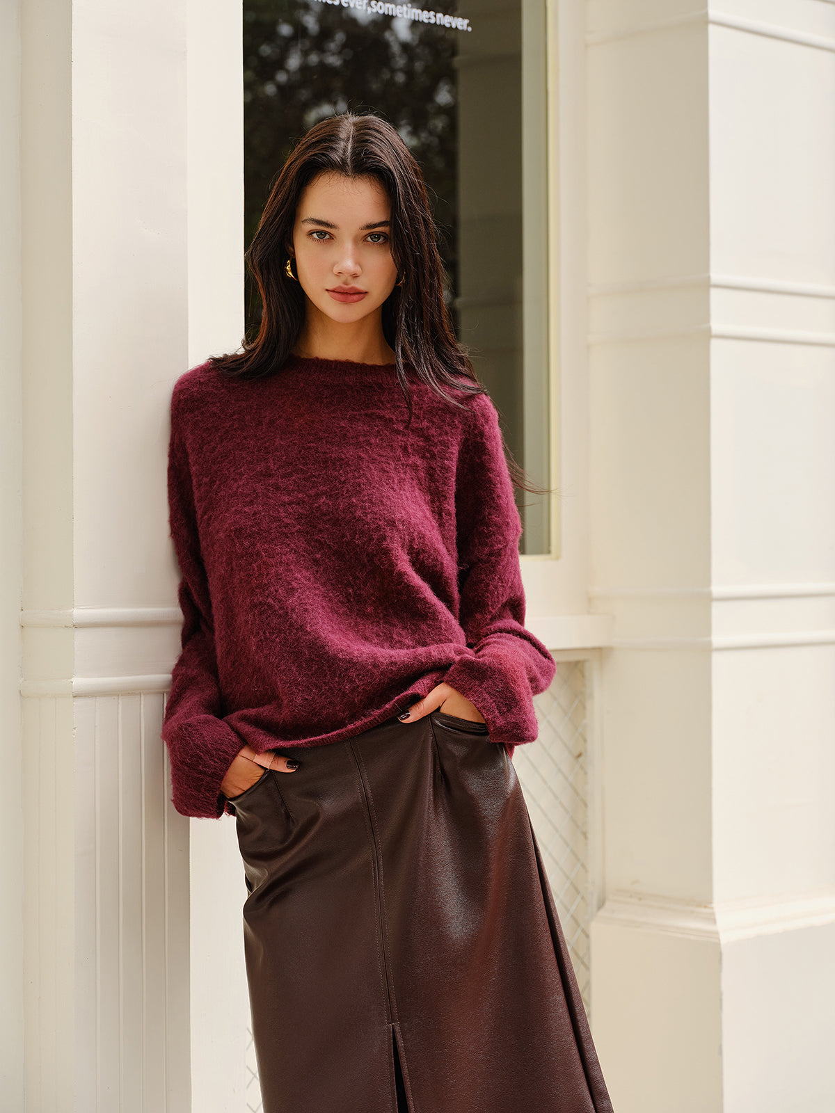 Sophie | Eleganter Minky Pullover