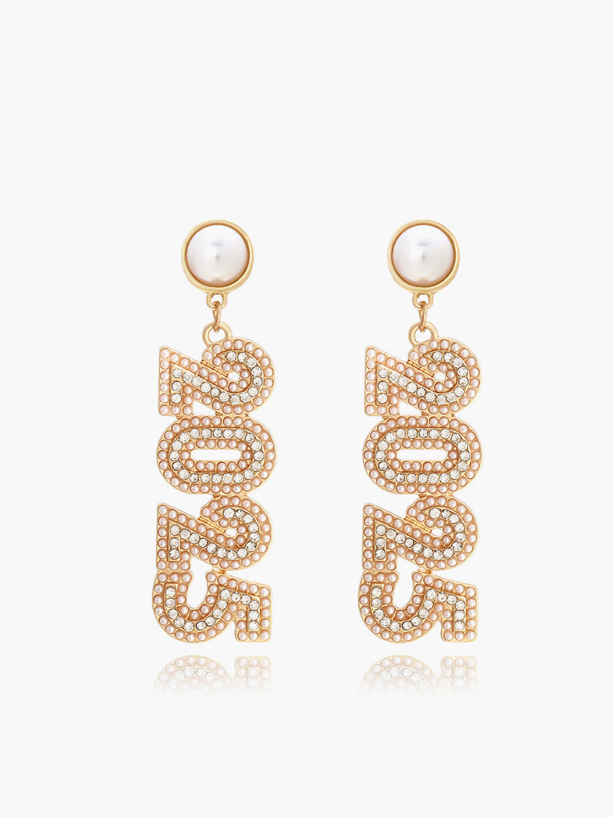 Lena | Funkelnde Strass-Ohrhänger für den Neujahrslook