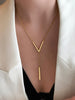 Leon | Geometrische Anhänger Kette