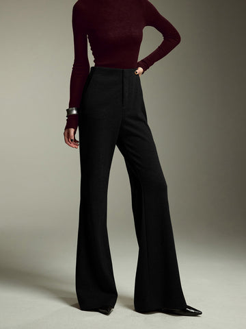 Clara | High-Waist Jersey Bootcut Hose