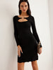 Clara | Stilvolles Cutout Strickkleid