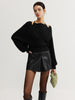 Sophie | 2-in-1 Bat Sleeve Halter Stricktop