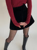 Leonie | Elegante Samt-Shorts