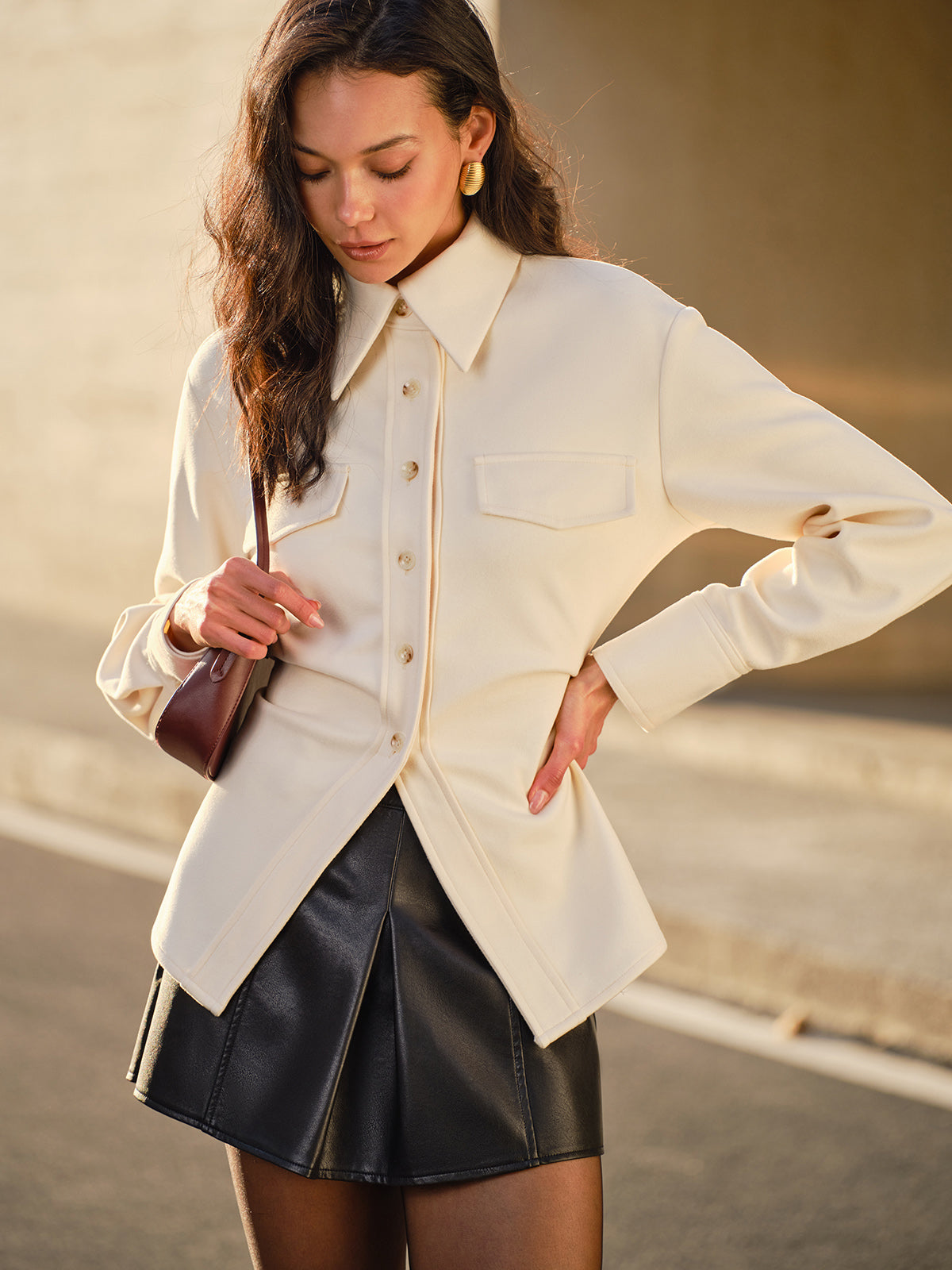 Max | Elegantes Polo-Shirt mit Knöpfen