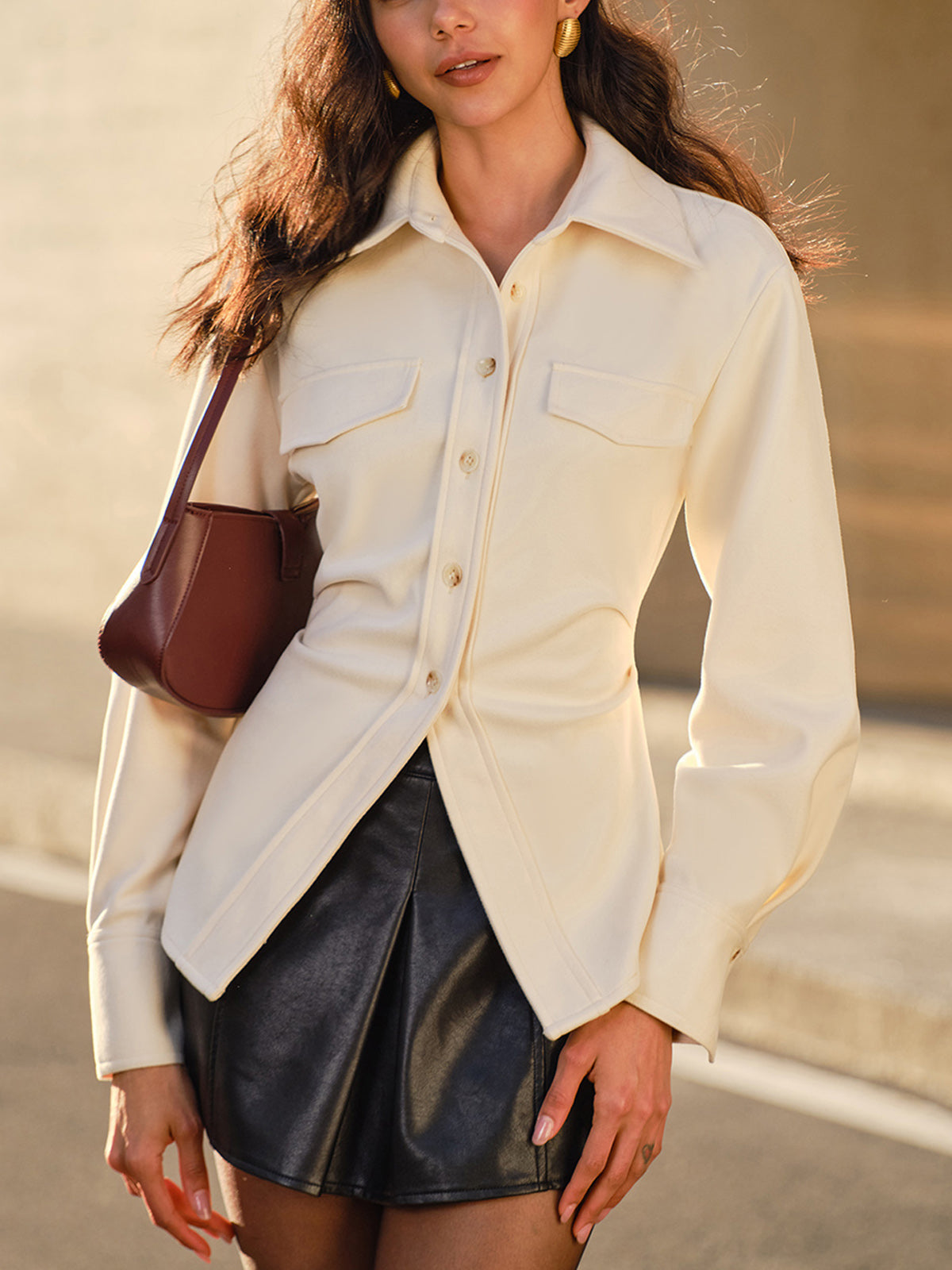 Max | Elegantes Polo-Shirt mit Knöpfen