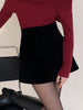 Leonie | Elegante Samt-Shorts