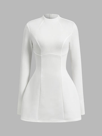 Clara | Rückenfreies Skinny Reißverschlusskleid