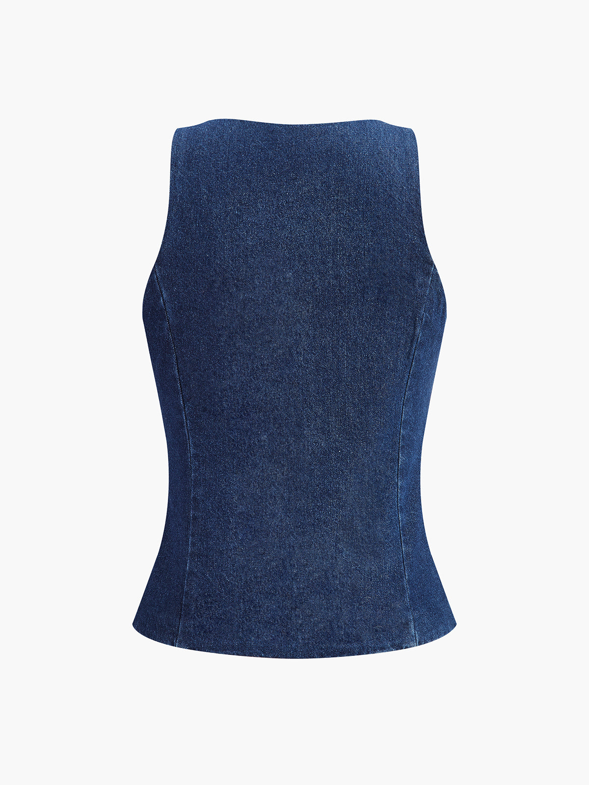 Max | Denim Tanktop mit Knöpfen