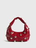 Anna | Rundes Nieten-Armpit Bag