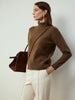 Sofie | Modischer Turtleneck Pullover mit Seitenschlitzen