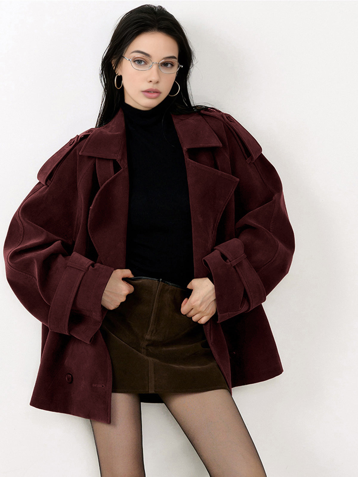 Leonora | Lässige Wildlederjacke