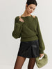 Sophie | 2-in-1 Bat Sleeve Halter Stricktop