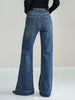 Mia | Bootcut Jeans in mittlerer Taille ohne Gürtel
