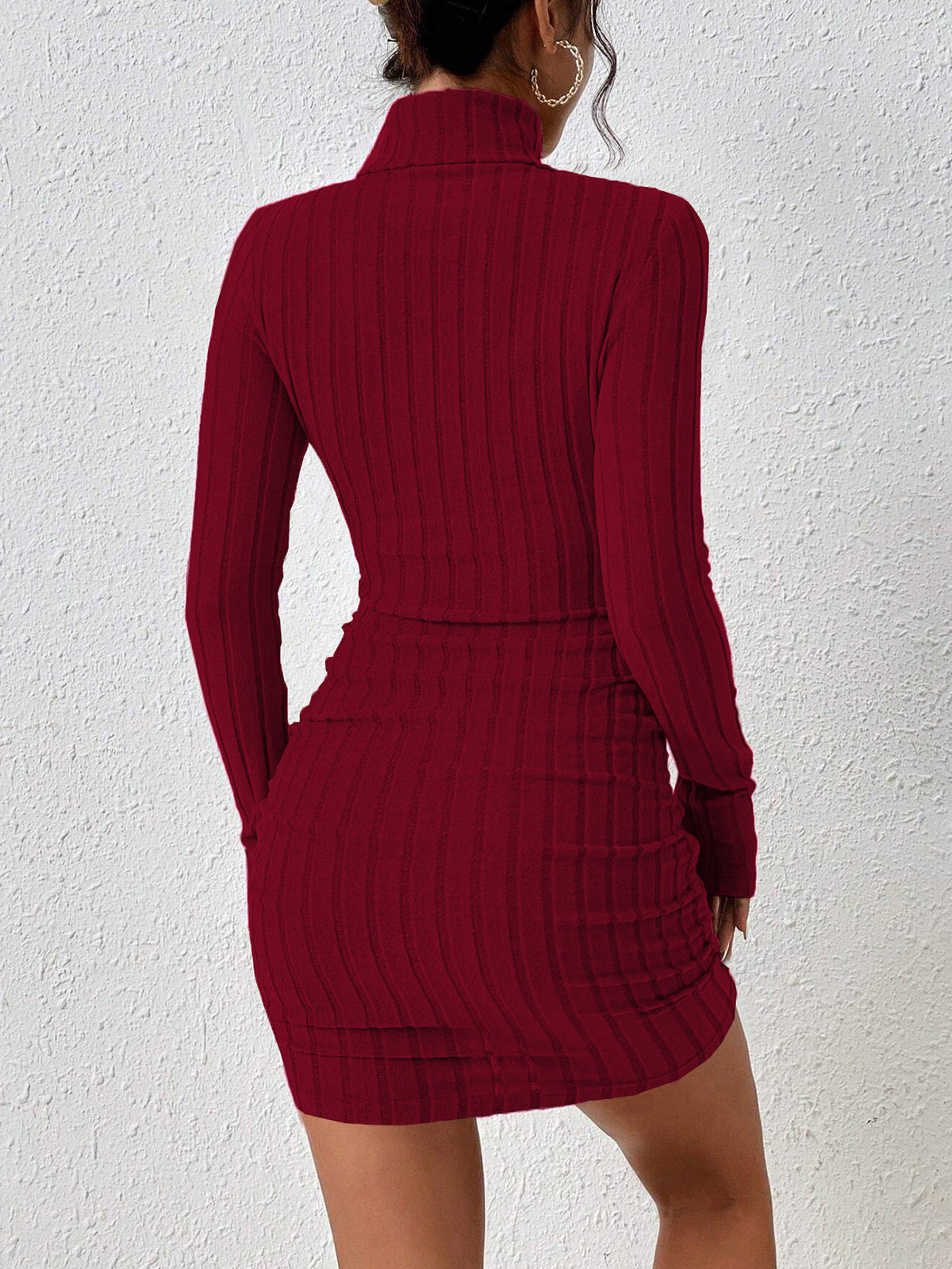 Clara | Elegantes Kleid mit Stehkragen