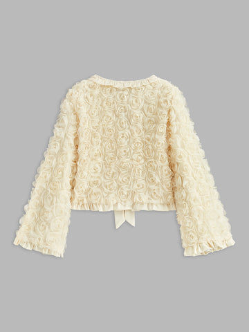 Romy | Verspielte Jacke mit Bindebogen