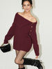 Anna | Trendiger Asymmetrischer Off-Shoulder-Pullover