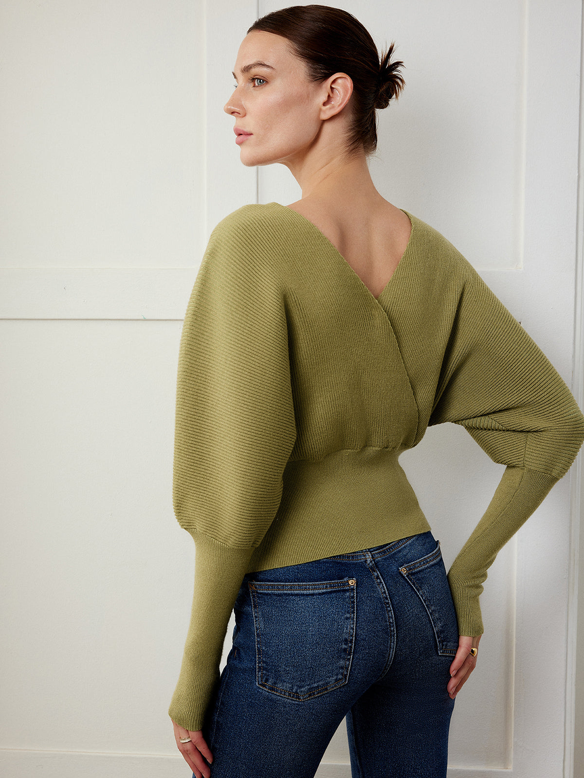 Anna | Eleganter Pullover mit Schafärmeln