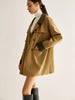 Clara | Stilvoller Trenchcoat mit Kontrastdetails