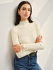 Anna | Eleganter Pullover mit Spitzenbesatz