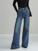 Mia | Bootcut Jeans in mittlerer Taille ohne Gürtel