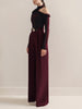 Lena | Elegantes Cold-Shoulder Twist T-Shirt