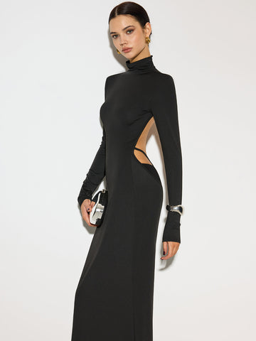 Clara | Elegantes Maxikleid mit offenem Rücken
