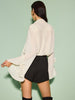 Clara | Chiffon Rüschenshirt