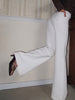 Livia | Bequeme Hochbund Bootcut-Hosen aus Baumwolle