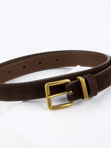 Max | Minimalistischer Schnallen Slim Gürtel