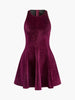 Clara | Edles Samtkleid mit Reißverschluss