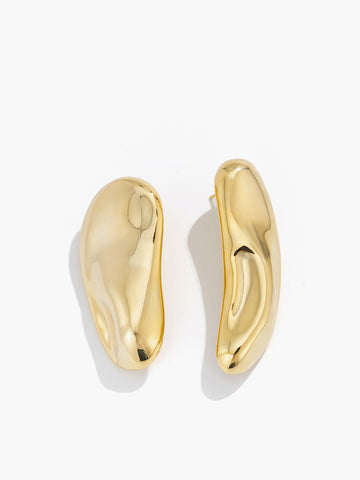 Lena | Asymmetrische Chunky Ohrstecker