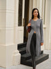 Marie | Vielseitiges Pulloverkleid mit Knopfleiste