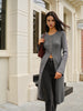 Marie | Vielseitiges Pulloverkleid mit Knopfleiste