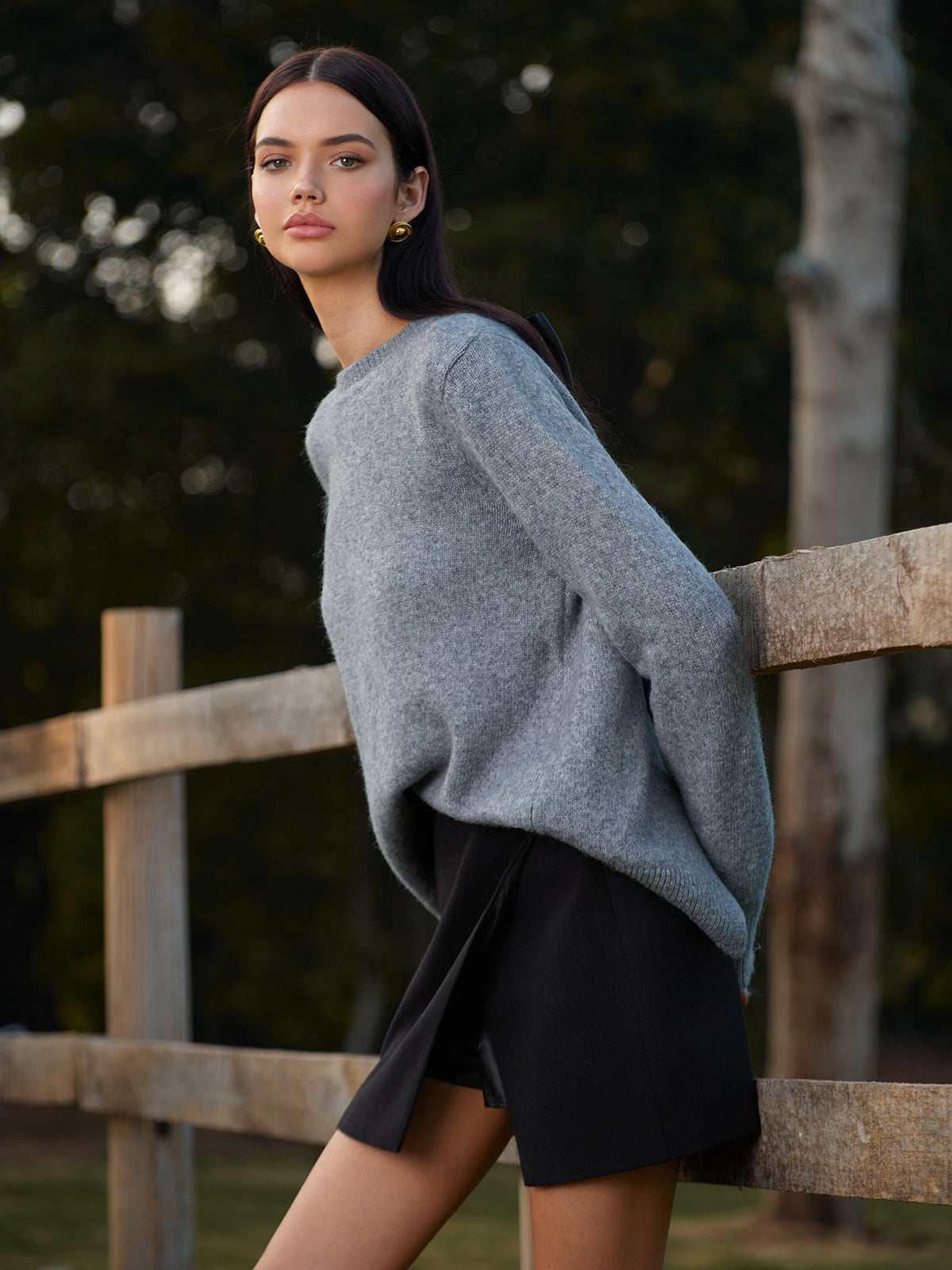 Clara | Eleganter Pullover mit Schleifendetail