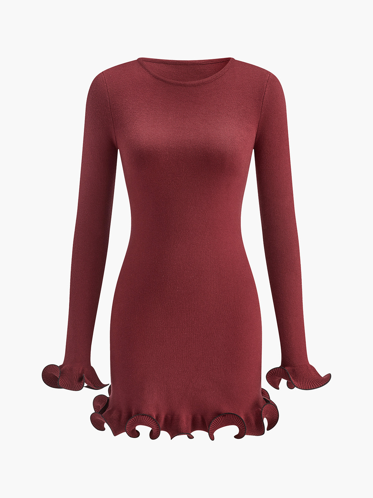Bora | Elegantes Rüschenspiel Kleid