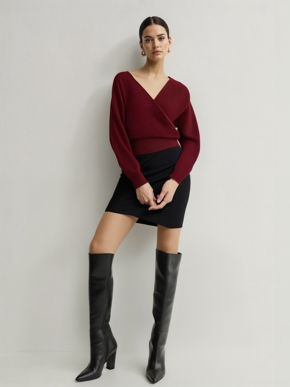 Leonie | Criss Cross Cinched Pullover