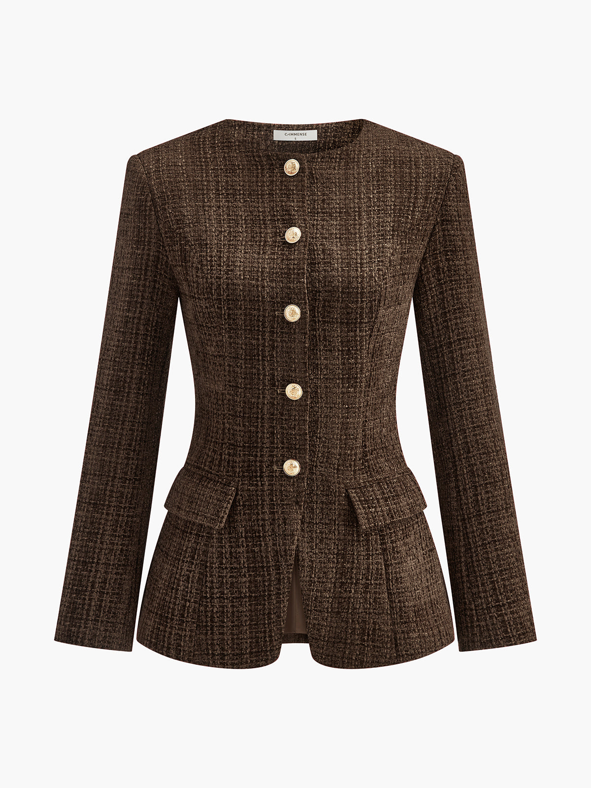 Felix | Eleganter Tweed Blazer mit Schlitz