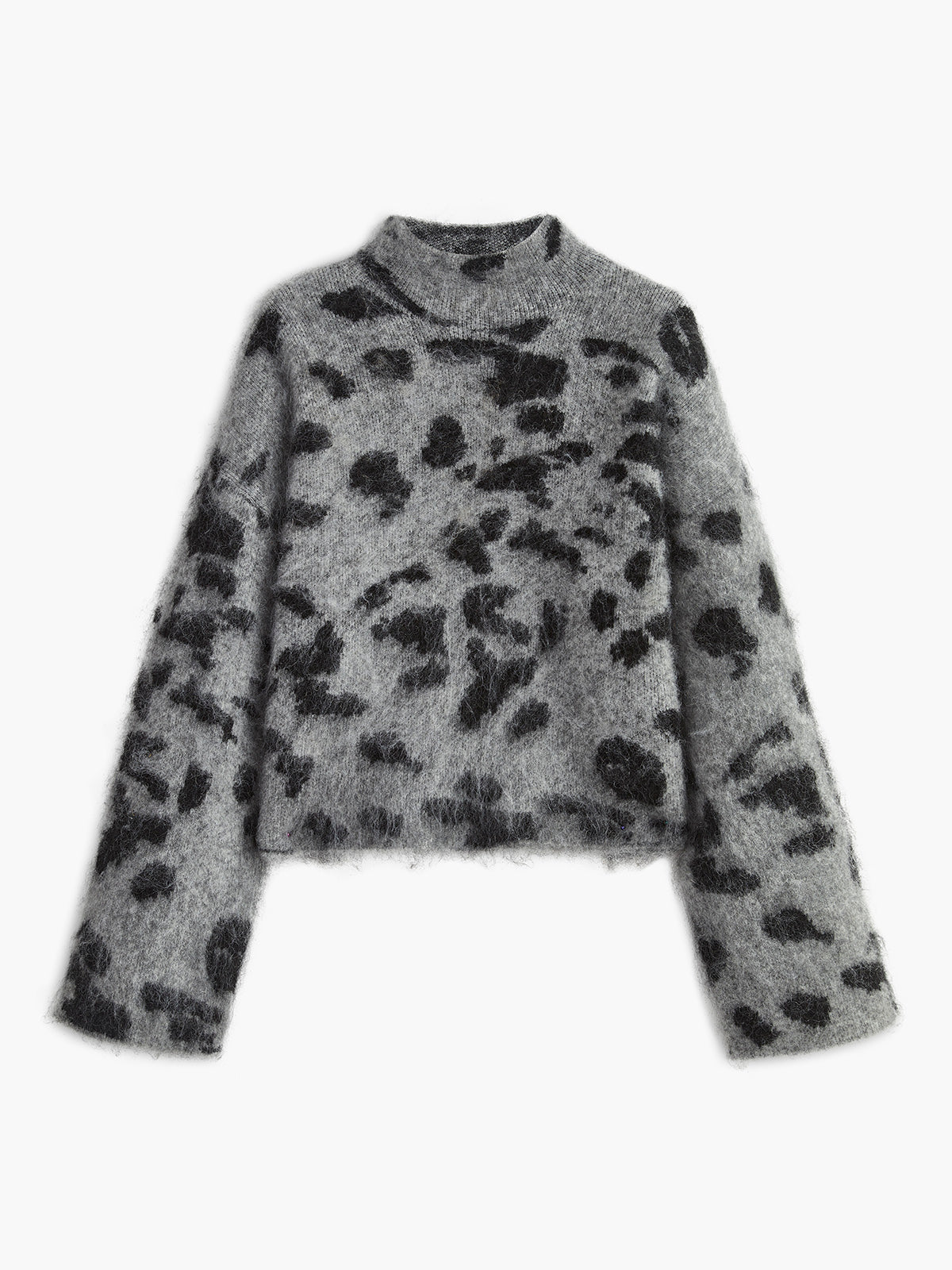 Mia | Kuscheliger Leo-Sweater aus Woll-Mix