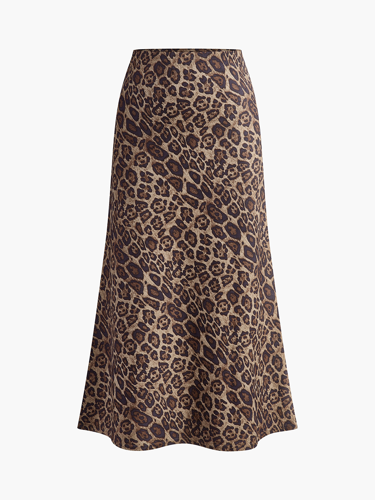 Clara | Stylischer Mid-Waist Leopardenrock