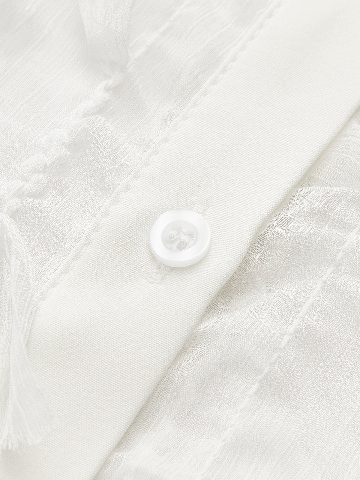Livia | Chiffon-Tassel Poloshirt