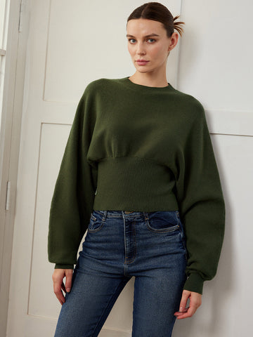 Clara | Eleganter Pullover mit Fledermausärmeln