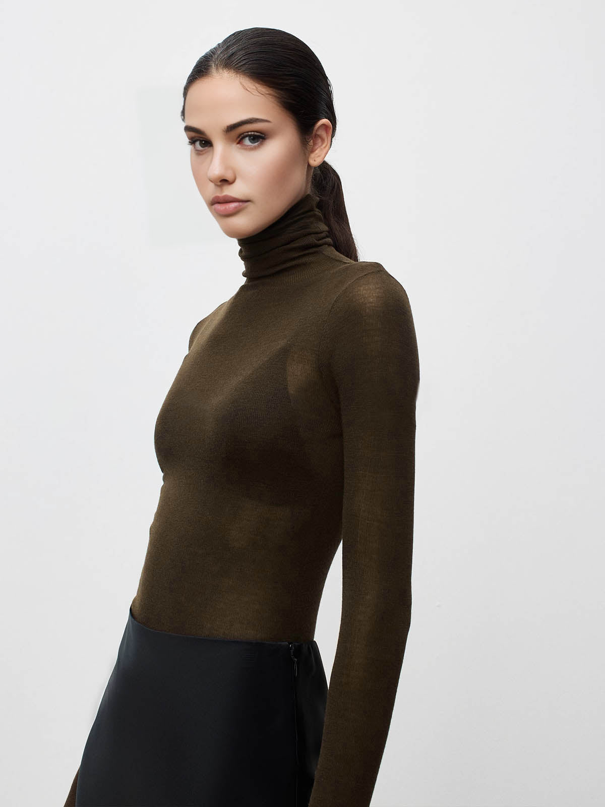 Nora | Eleganter Rollkragenpullover aus Wollmischung